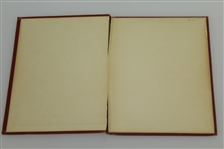 1935 Bobby Jones 'Rights and Wrongs of Golf' Book - Red Hardcover 