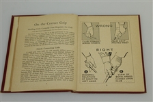 1935 Bobby Jones 'Rights and Wrongs of Golf' Book - Red Hardcover 