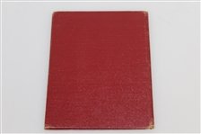 1935 Bobby Jones 'Rights and Wrongs of Golf' Book - Red Hardcover 