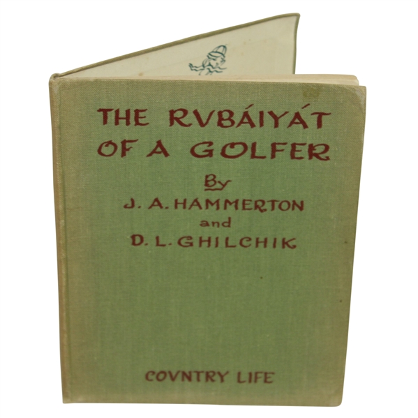 1946 The Rubaiyat of a Golfer Book by J.A. Hammerton