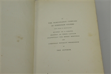 1887 'The Art of Golf' 1st Edition Book by Sir W. G. Simpson