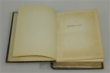 1909 'Modern Golf' by P.A. Vaile Hardcover Book First Edition