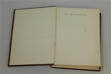 1899 Book 'Golf: A Royal and Ancient Game' Edited by Robert Clark