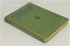 1931 'Natural Golf' by John Duncan Dunn 1st Ed.