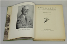 1931 'Natural Golf' by John Duncan Dunn 1st Ed.