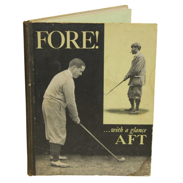 Fore..With a Glance AFT Book by Grantland Rice 