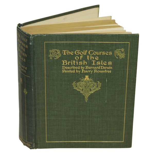 1910 The Golf Courses of the British Isles Book by Bernard Darwin