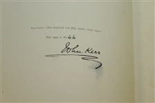 1896 'The Golf Book of East Lothian' by John Kerr - Copy 44/250