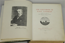 1896 'The Golf Book of East Lothian' by John Kerr - Copy 44/250