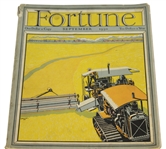 1930 Fortune Magazine w/ Bobby Jones Wins The Open Championship At St. Andrews Currier & Ives Print