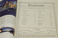 1930 Fortune Magazine w/ Bobby Jones Wins The Open Championship At St. Andrews Currier & Ives Print