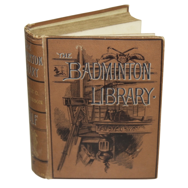 1893 The Badminton Library Book by Horace G. Hutchinson