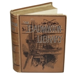 1893 The Badminton Library Book by Horace G. Hutchinson