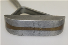 Otto Hackbarth Forked Shaft Hickory Putter Pat. No. 687539