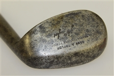 Circa 1900 Cann & Taylor Hand Forged Special Rut Iron