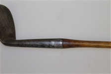 Circa 1900 Cann & Taylor Hand Forged Special Rut Iron