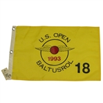 1993 US Open at Baltusrol Flag - Lee Janzen Winner