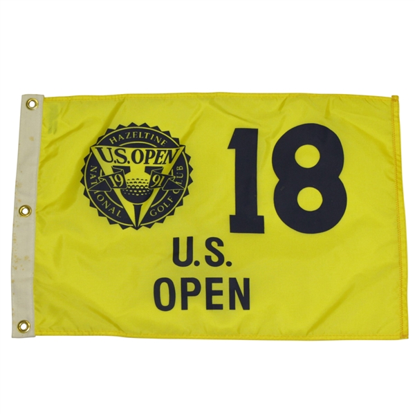 1991 US Open at Hazeltine Flag - Payne Stewart Winner