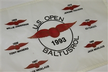 1993 US Open at Baltusrol Flag - Featuring Former Baltusrol Champions