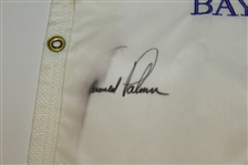 Arnold Palmer Signed 'Bay Hill' Umbrella Embroidered Flag JSA ALOA