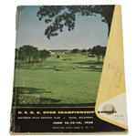 1958 US Open at Southern Hills Program - Tommy Bolt Winner