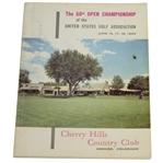 1960 US Open at Cherry Hills CC Official Program - Arnold Palmer Winner