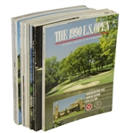 1990 - 1999 US Open Programs Grouping - Victories of Stewart, Els, Janzen Etc. 