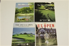 1990 - 1999 US Open Programs Grouping - Victories of Stewart, Els, Janzen Etc. 