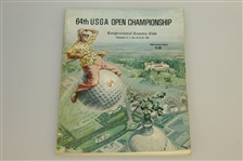 1964, 1965 & 1966 US Open Program Assortment - Venturi, Player & Casper Victories