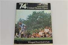 1970, 1971, 1972, 1973 & 1974 US Open Programs - Nicklaus, Trevino, Jacklin & Miller Wins 