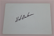 Jack & Barbara Nicklaus Signed Album Page JSA ALOA