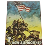 Ben Hogan Signed World War II Recruitment Depiction JSA ALOA