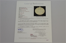 Tommy Armour Signed Advertising Coaster w/ Inscription JSA Full Letter #B97217