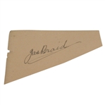James Braid Signature - Five Time Open Championship Victor w/ JSA Full #B56275