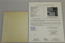 Henry Cotton Signed Time-Period Open Claret Jug Photo JSA Full #Y24246