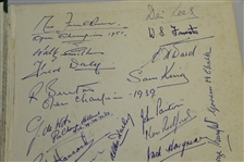 Signed 'A History of Golf Britain' 1st Ed. - Sarazen, Locke, Cotton, Darwin, Padgham etc. JSA ALOA