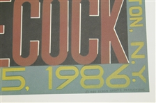 1986 US Open at Shinnecock Hills Poster by Artist Byron Huff - Red Version