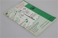 1964 Masters Spectator Guide - Arnold Palmer Wins 7th & Final Major