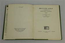'British Golf' by Bernard Darwin 1st Ed. Book w/ Dust Jacket - Printed in London