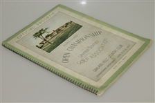 1937 US Open at Oakland Hills CC Official Program - Ralph Guldahl Winner