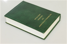1985 Memorial Tournament Edition Hardbound Book Honoring Chick Evans Ltd Ed 404/425