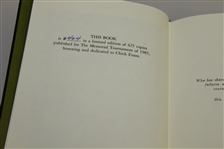 1985 Memorial Tournament Edition Hardbound Book Honoring Chick Evans Ltd Ed 404/425