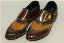 Jack Nicklaus Golden Bear Leather Vintage Golf Shoes - Very Good Condition
