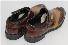 Jack Nicklaus Golden Bear Leather Vintage Golf Shoes - Very Good Condition