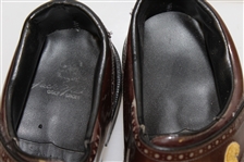 Jack Nicklaus Golden Bear Leather Vintage Golf Shoes - Very Good Condition