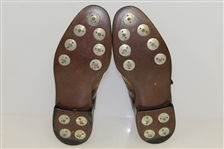 Jack Nicklaus Golden Bear Leather Vintage Golf Shoes - Very Good Condition