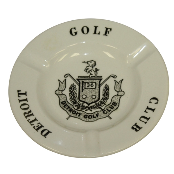 Vintage Detroit Golf Club Ashtray - Site of Palmers US Amateur Win - Royal China