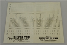 1953 US Open Final Rounds Pairing Sheet - Ben Hogan Win