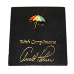 Arnold Palmer Umbrella Logo Pin on Original Backing