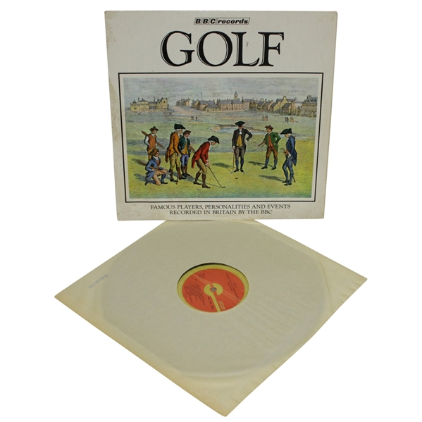 1971 Classic BBC Record "Golf - Famous Players, Personalities and Events"